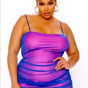 Mesh Mini Dress WORN ONCE